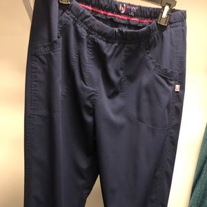 Urbane Navy Scrub Pants